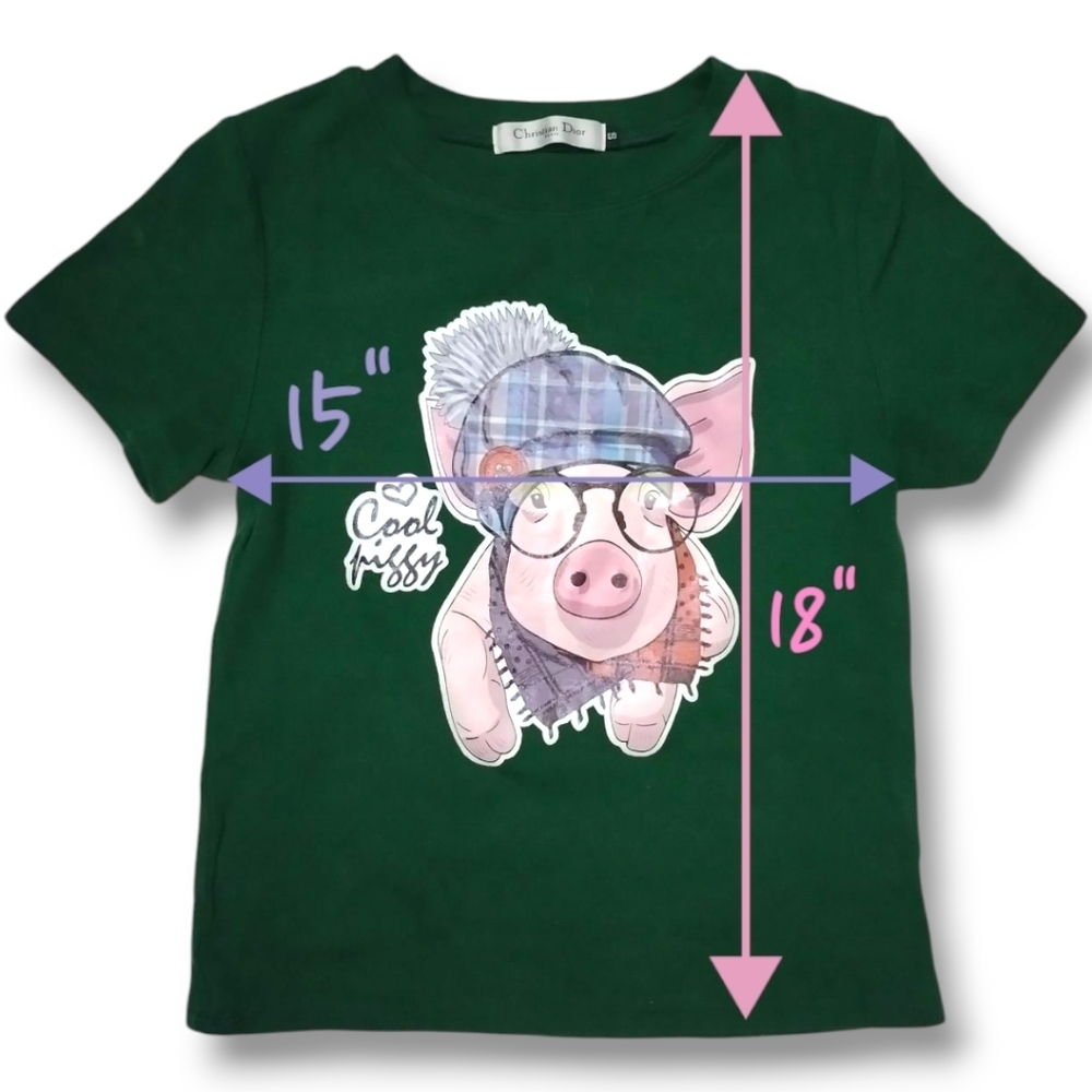 Dior Women's Cool Piggy T-Shirt Size Small - Picture 9 of 9